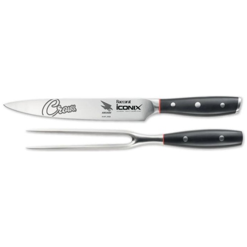 Baccarat iconiX Carving Knife Set AFL Adelaide Crows