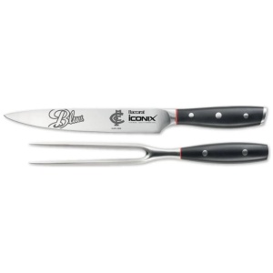 Baccarat iconiX Carving Knife Set AFL Carlton Blues