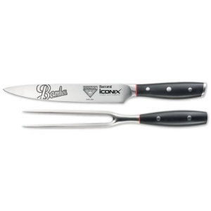 Baccarat iconiX Carving Knife Set AFL Essendon Bombers