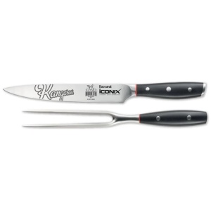Baccarat iconiX Carving Knife Set AFL North Melbourne Kangaroos