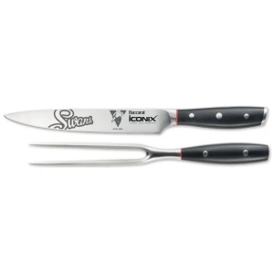 Baccarat iconiX Carving Knife Set AFL Sydney Swans