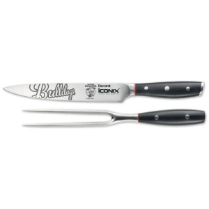 Baccarat iconiX Carving Knife Set AFL Western Bulldogs