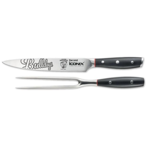 Baccarat iconiX Carving Knife Set AFL Western Bulldogs