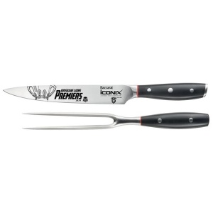 Baccarat iconiX Carving Knife Set Premiers 2024 Brisbane Lions