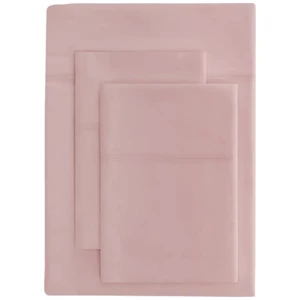 Balmain 1000 Thread Count Hotel Grade Bamboo Cotton Quilt Cover Pillowcases Set - King - Blush