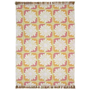 Bambury Zinnia Throw Sorbet