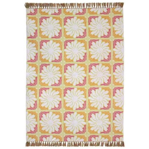 Bambury Zinnia Throw Sorbet