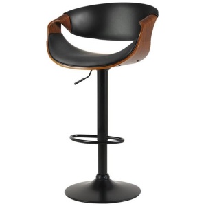 Bar Stools Gas Lift Leather w/Armrest