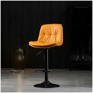 Bar Stools Kitchen Bar Stool Leather Barstools Swivel Gas Lift Counter Chairs x2 BS8406 Grey