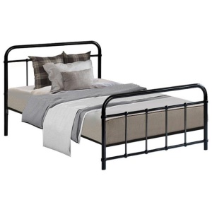 Bed Frame Metal Frames LEO - Single (Black)