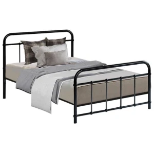 Bed Frame Metal Frames LEO - Single (Black)