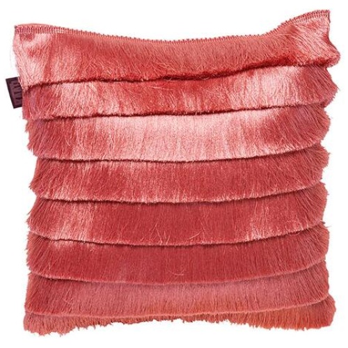 Bedding House Fringy Coral Luxury Cotton Filled Cushion