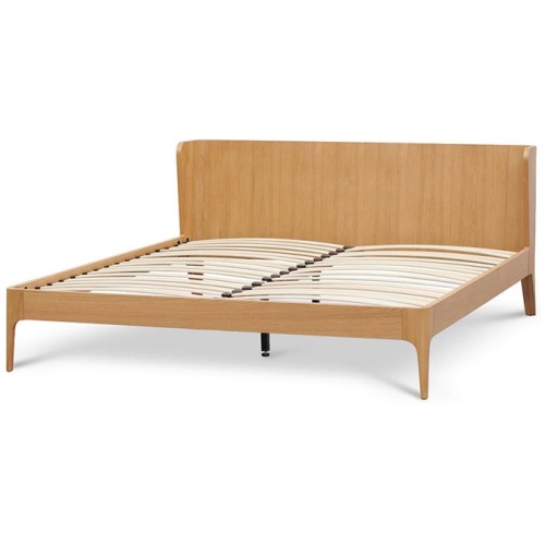 Belmont Queen Bed Frame - Natural Oak by Interior Secrets - AfterPay Available