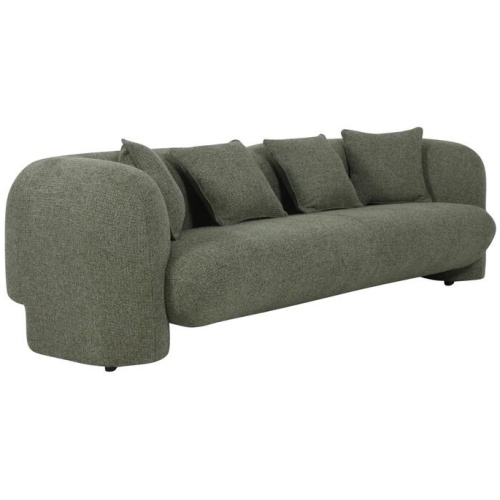 Berg 3 Seater Sofa - Coral Light Green by Interior Secrets - AfterPay Available
