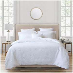 Bianca Byron White Quilt Cover Set Queen