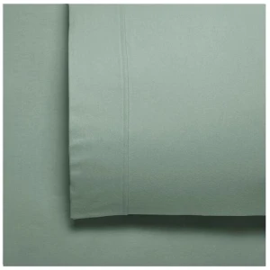 Bianca Fletcher Flannelette Cotton Sheet Set Sage King
