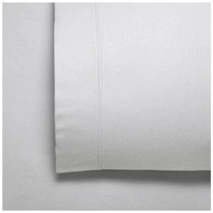 Bianca Fletcher Flannelette Cotton Sheet Set Silver King