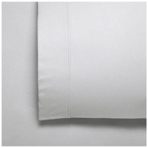 Bianca Fletcher Flannelette Cotton Sheet Set Silver Split King