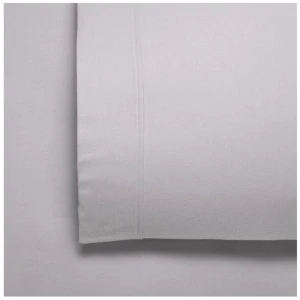 Bianca Fletcher Flannelette Cotton Sheet Set Stone King