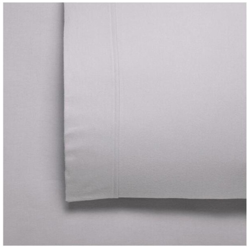 Bianca Fletcher Flannelette Cotton Sheet Set Stone Queen