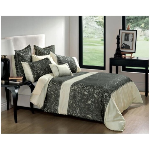 Bianca Lilyfield Ivory Quilt Cover Set Queen