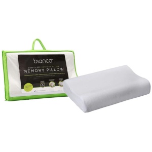 Bianca Memory Foam Contoured Profile Pillow
