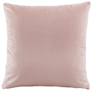 Bianca Vivid Coordinate Velvet Blush Square Cushion 43 x 43 cm