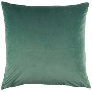Bianca Vivid Coordinate Velvet Sage Square Cushion 43 x 43 cm