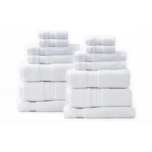 Brentwood 650 GSM Low Twist 14 Piece Bright Bath Sheet by Renee Taylor