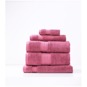 Brentwood 650 GSM Low Twist 5 Piece Rosebud Bath Sheet by Renee Taylor