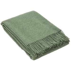 Brighton Throw - 100% NZ Wool - Sage