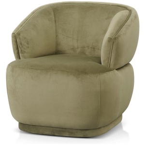 Brooke Fabric Armchair - Elegant Sage by Interior Secrets - AfterPay Available