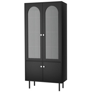 Buffet Sideboard Cupboard Cabinet Black