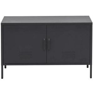 Buffet Sideboard Metal Cabinet - BASE Charcoal