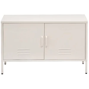 Buffet Sideboard Metal Cabinet - BASE White