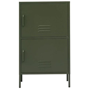 Buffet Sideboard Metal Cabinet - DOUBLE Green