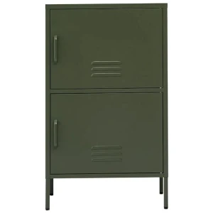 Buffet Sideboard Metal Cabinet - DOUBLE Green