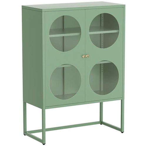 Buffet Sideboard Metal Cabinet - ELLA Green