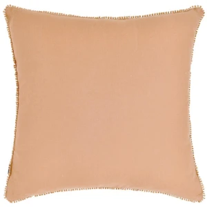 Burnt Orange Oversize Linen Cushion - 60x60cm