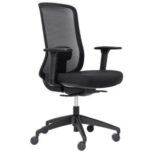 Buro Elan Mesh Ergonomic Office Chair - Black by Interior Secrets - AfterPay Available