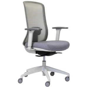 Buro Elan Mesh Ergonomic Office Chair - Light Grey by Interior Secrets - AfterPay Available
