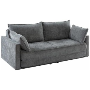 COMFY 3 Seater Sofa bed Queen Grey