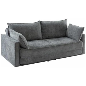 COMFY 3 Seater Sofa bed Queen Grey