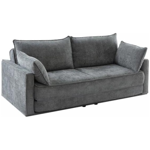 COMFY 3 Seater Sofa bed Queen Grey