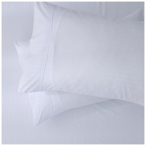 Canningvale Caressa Stripe Sheet Set - Grey, Single, Microfibre