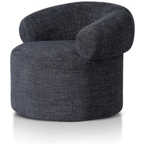 Caradoc Fabric Armchair - Moss Navy by Interior Secrets - AfterPay Available