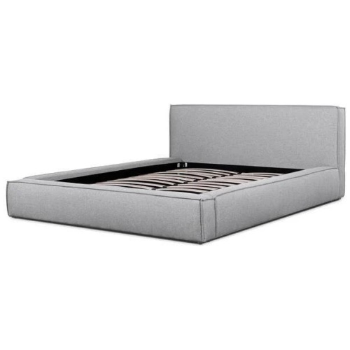 Castillo Fabric Queen Bed Frame - Pearl Grey by Interior Secrets - AfterPay Available