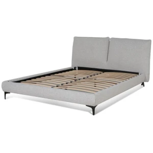 Celeste Fabric Queen Bed Frame - Clay Grey by Interior Secrets - AfterPay Available