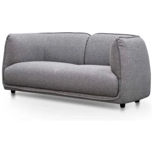 Chapman 2 Seater Fabric Sofa- Graphite Grey by Interior Secrets - AfterPay Available