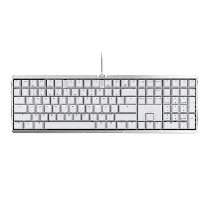 Cherry MX 3.0S NBL Gaming Keyboard White Version - MX Black Switch